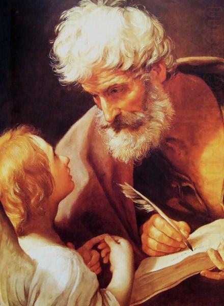 St Matthew and the angel, Guido Reni